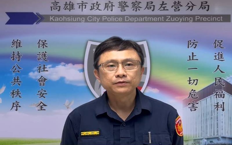 a0330左營分局交通組組長陳孟兒說明2