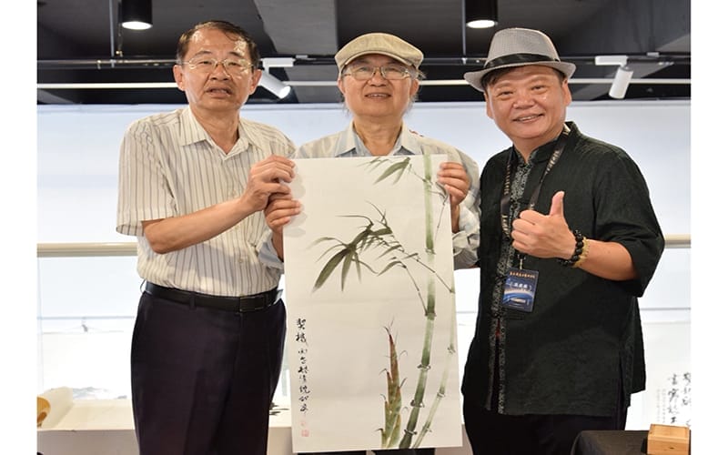 a0418知名國際書法大師吳威儀策劃3