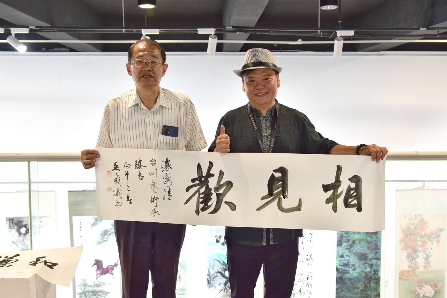 a0418知名國際書法大師吳威儀策劃4