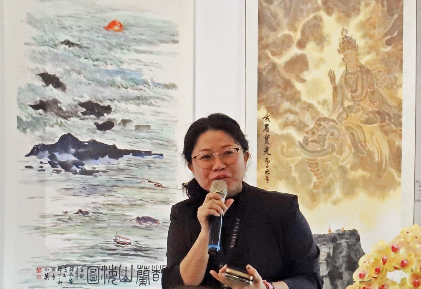 a0418知名國際書法大師吳威儀策劃8