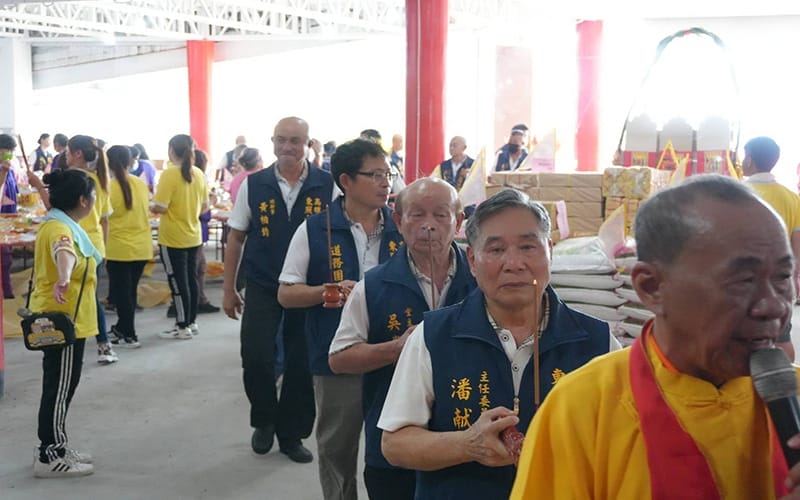 a0811高雄東照山關帝廟中元普渡登場3