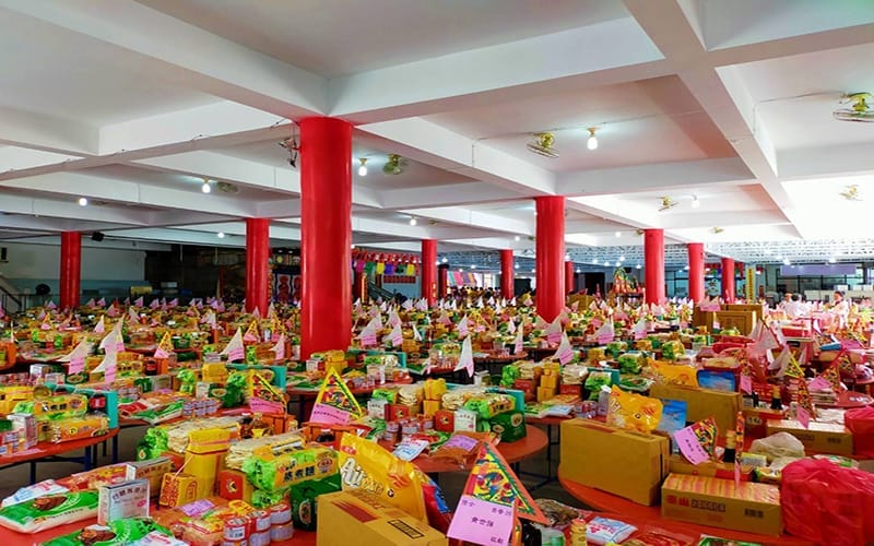 a0811高雄東照山關帝廟中元普渡登場5