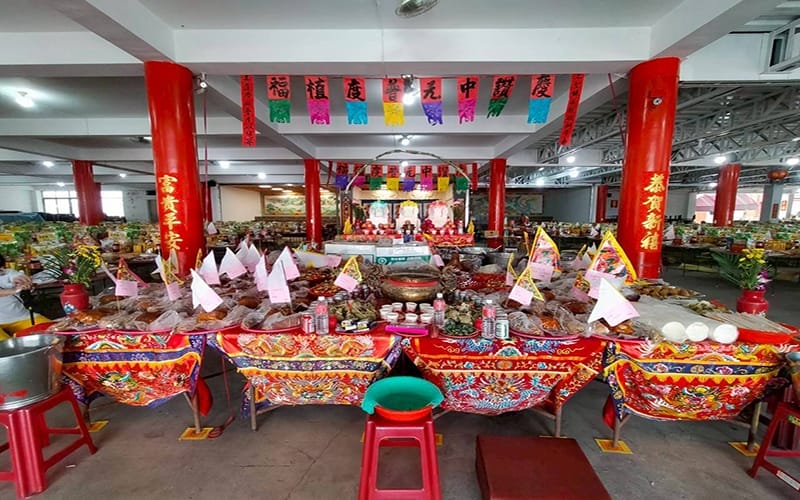 a0908東照山關帝廟普渡結合公益數十載5