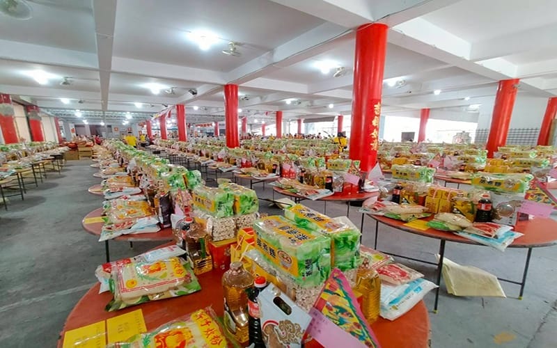 a0908東照山關帝廟普渡結合公益數十載7