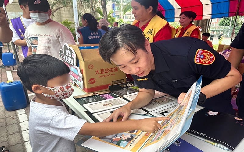 a0923楠警走入社區活動 2