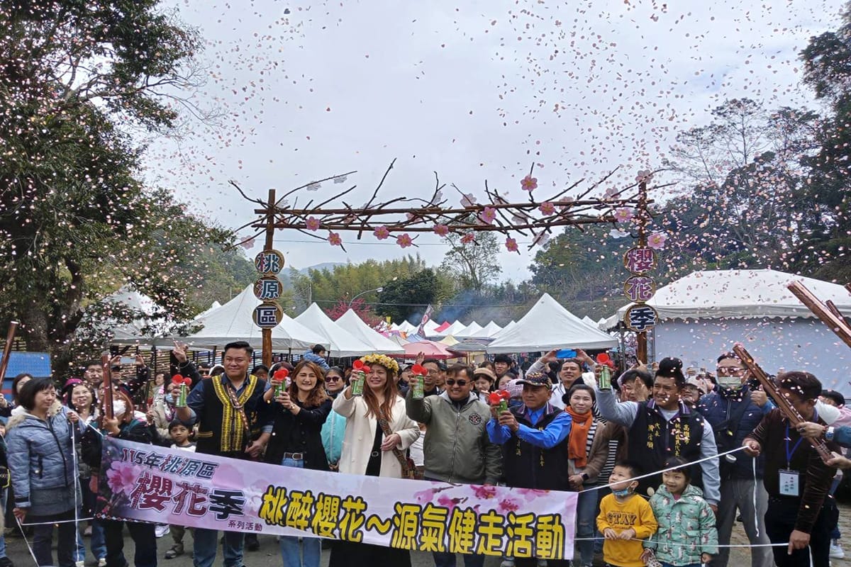 a0131桃源區櫻花季登場1
