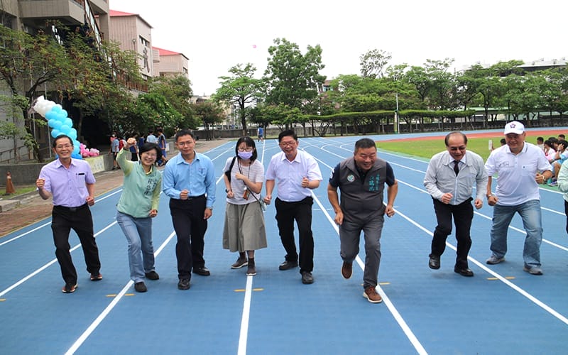 a0525仁武高中跑道落成啟用，齊步飛揚2