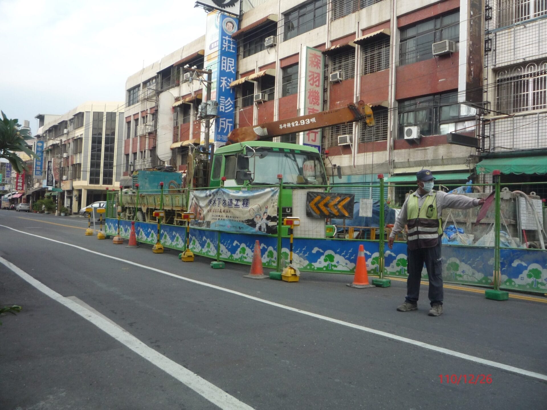 潮州管線一標光春路推進