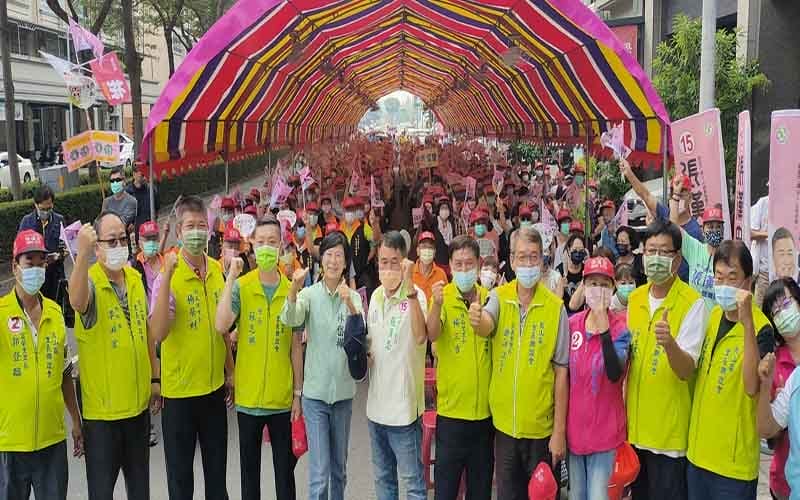 高雄1106張漢忠成立鳳南聯合後援會人潮爆滿3