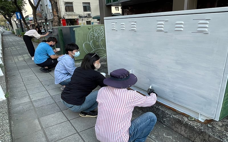 高雄市0315正修美化南國商圈1